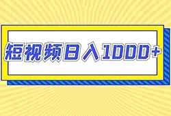 多多视频平台，拼多多旗下平台，小白发视频也能日入1000+