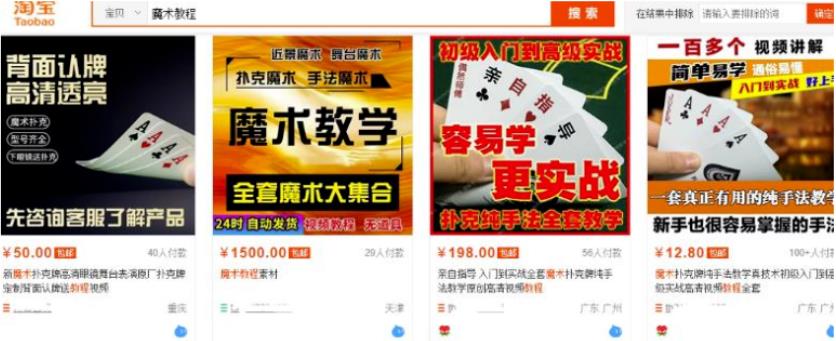 个人操作月入3万起步-冷门暴利魔术道具项目