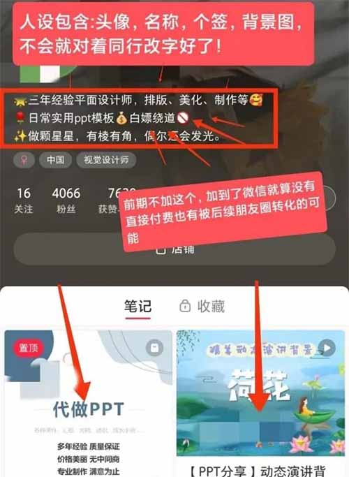 副业搞钱项目，小小ppt模板也能月入上万