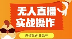 月入5w+直播不露脸新玩法