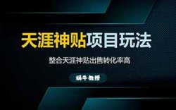 5天赚1W+的天涯神贴合集项目，竟然如此简单