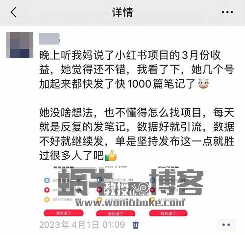 项目复盘-教70后母亲从0开始做小红书，实现月入5位数