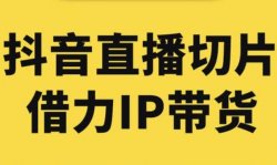 纯剪辑，一天300+，直播切片项目拆解