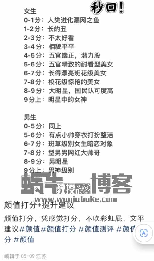 小红书颜值测评项目，低门槛，日入200+（附保姆级教程）