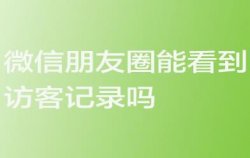 微信可以看访客记录？超简单教程分享给大家，拿去卖9.9一份