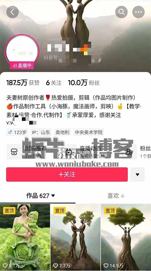 利用AI绘画操作短视频，半年涨粉10W+