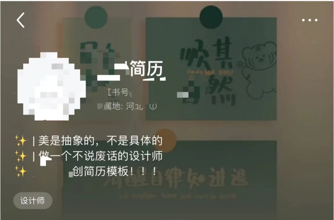 小红书简历模板项目，单月出单1w+