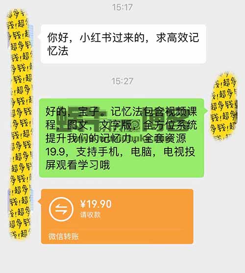 一单利润19.9，零成本零门槛，新手也能操作的提升记忆力方法项目
