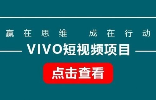 2024最新风口赛道，挣了2300+，VIVO短视频项目人人可做