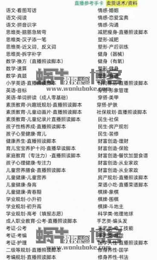 直播蓝海新赛道，照着话术读月入3W：泛知识不露脸读稿子直播