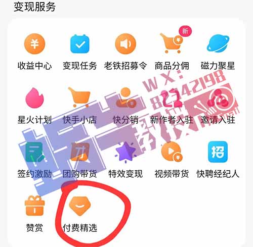 快手付费精选项目，出售瑜伽课程月入10000+，擦边项目正人君子勿入