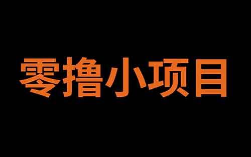 复制粘贴零撸小项目,80元/天!