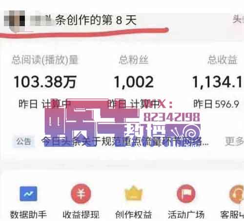 另类搬运，每天稳定收入三位数