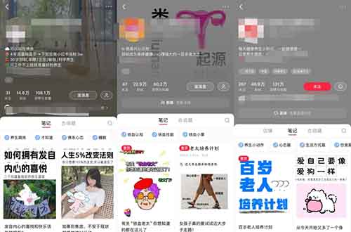 女生独立计划,47 条图文笔记涨粉 46 万+