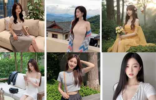 美女号玩法，超现实真人写真，软件全部免费，快来学！