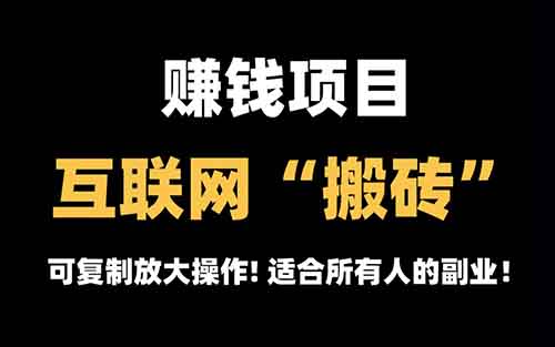一个被人忽略的项目，实现躺赚管道收益，百度文库搬砖项目
