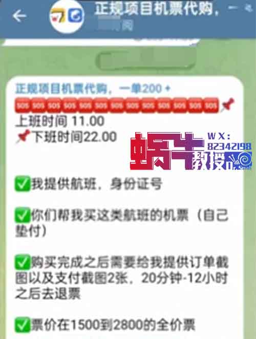 血亏1800元，灰色项目揭秘——代购机票，小白也能日赚千元！（真实套路揭秘）