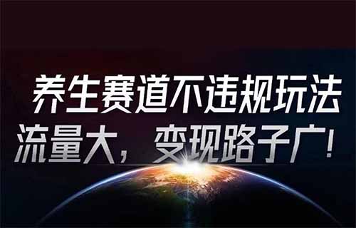 轻松月入2.8万，养生赛道不违规玩法，流量大，变现路子广！